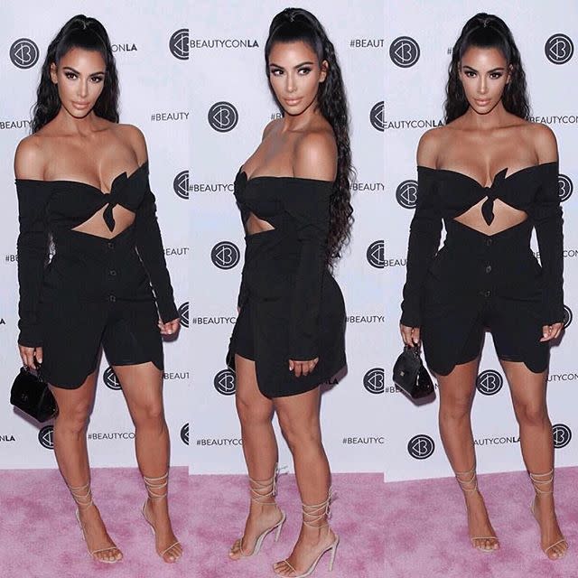 Kim Kardashian dijo que prefiere su pelo oscuro. <a href="https://www.instagram.com/kimkardashian/" rel="nofollow noopener" target="_blank" data-ylk="slk:Foto: Kim Kardashian/Instagram;elm:context_link;itc:0;sec:content-canvas" class="link ">Foto: Kim Kardashian/Instagram</a>