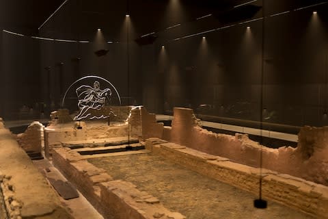 London Mithraeum: located under the Bloomberg offices - Credit: getty