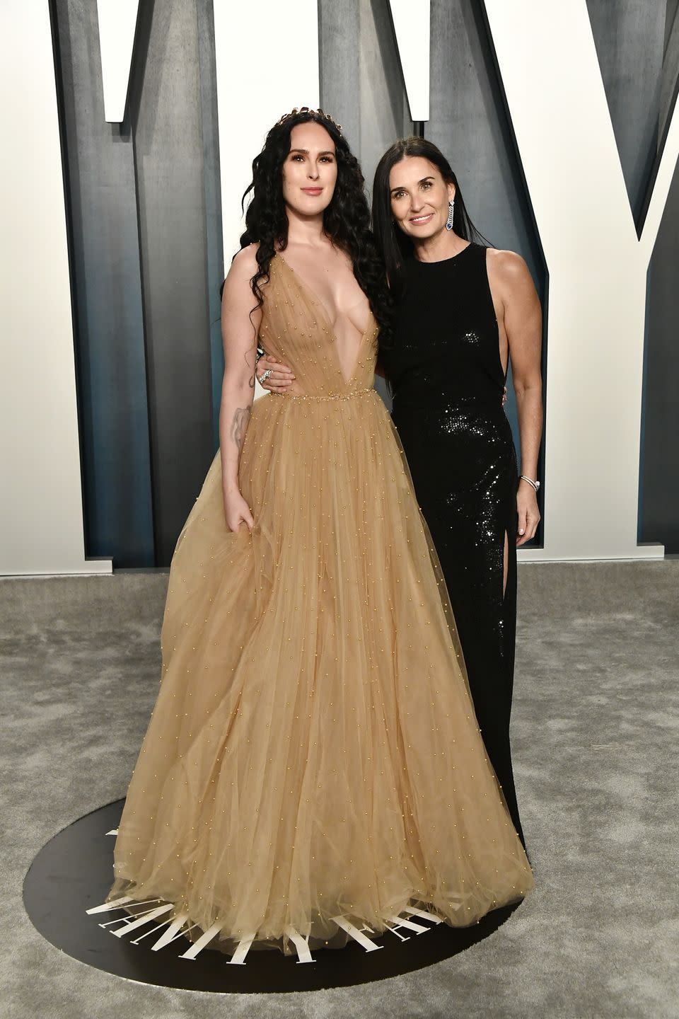 Demi Moore and Rumer Willis