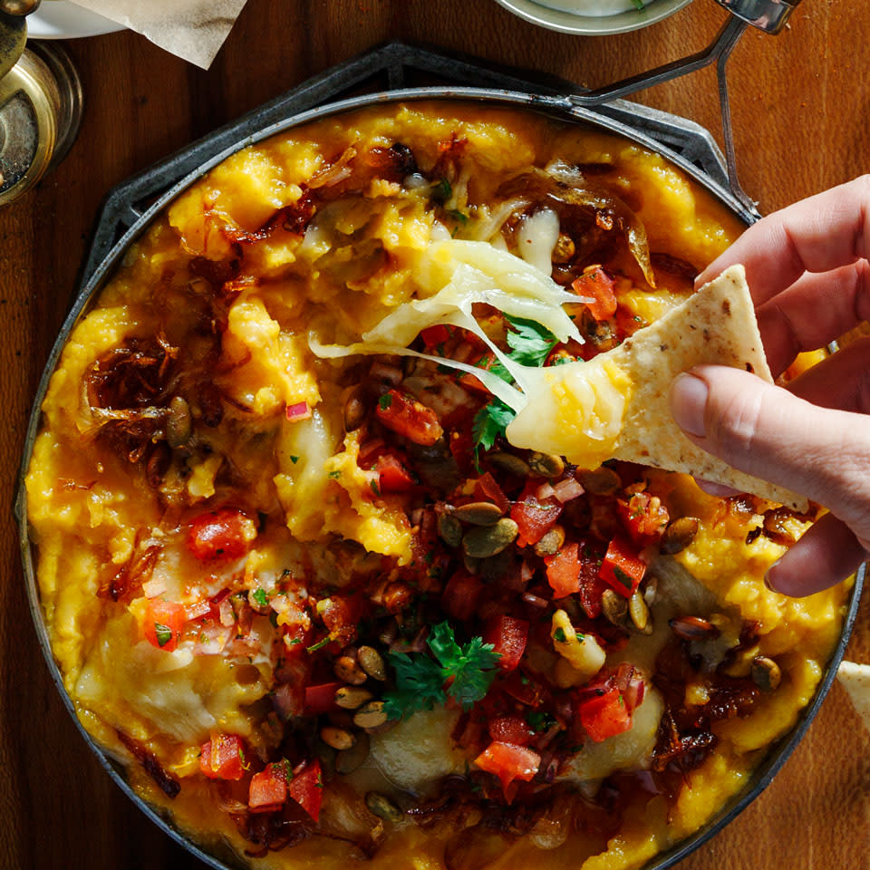 Butternut Squash Queso Fundido