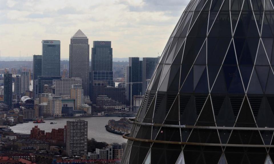 City of London skyline