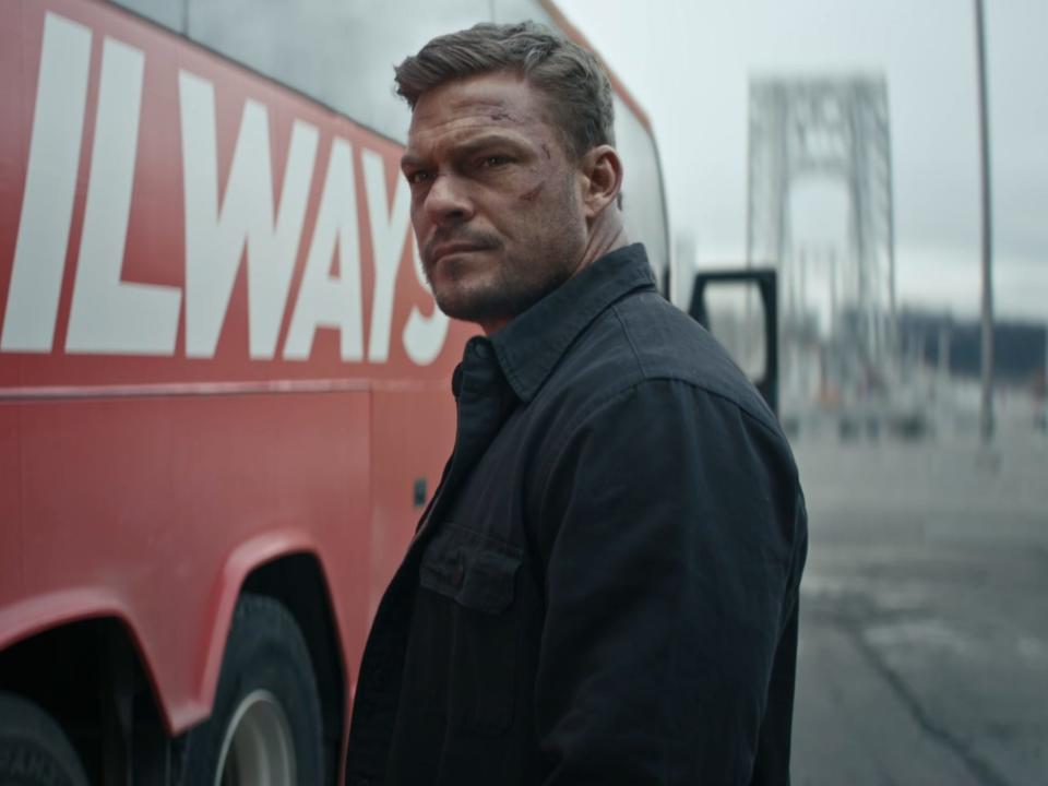 Alan Ritchson as Jack Reacher in the "Reacher" season two finale.