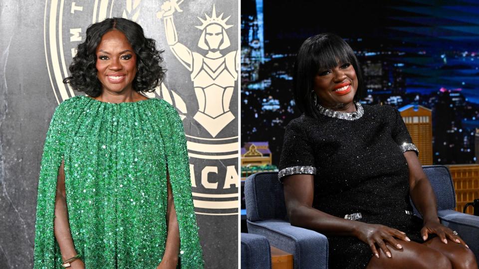 Viola Davis' bob transformation