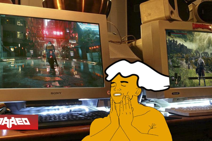 Los juegos de PC actuales se ven increíbles en un monitor CRT a pesar de su tamaño, gracias a sus colores vívidos y baja latencia