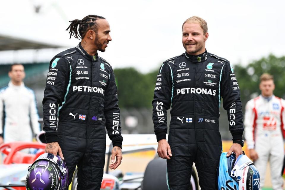 Lewis Hamilton and Valtteri Bottas were team-mates for five seasons  (Getty Images)