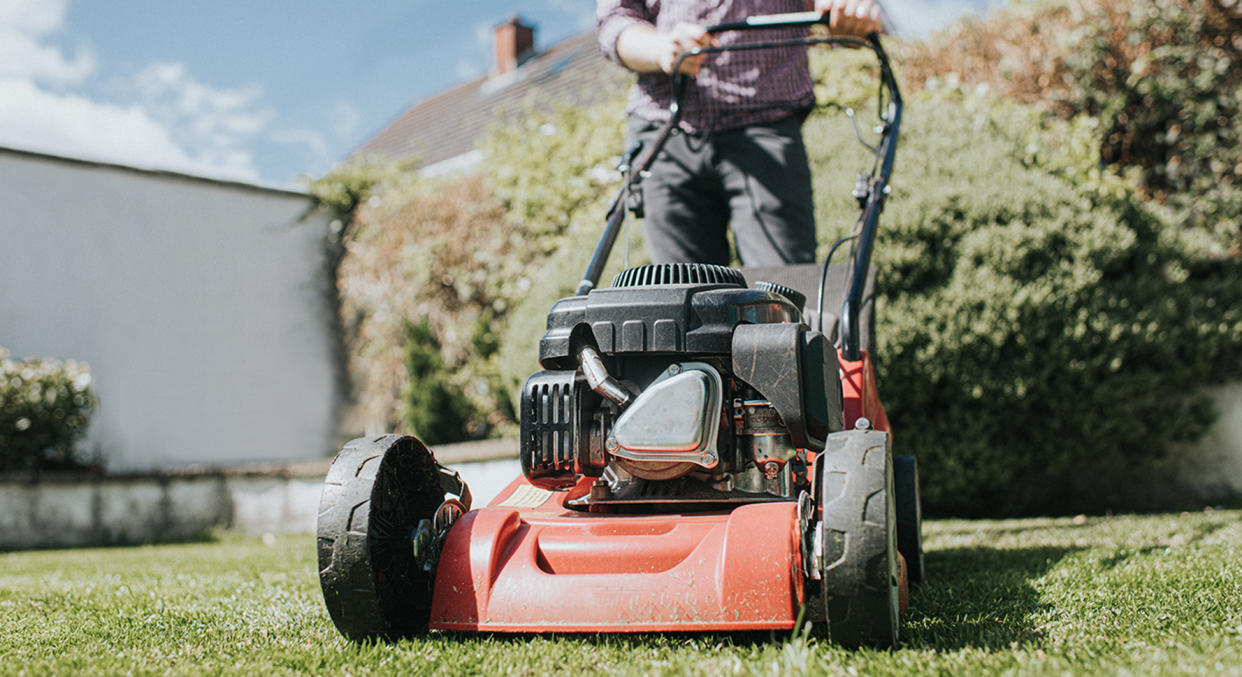 Argos' top-rated lawnmower has been hailed a 'superb little mower' by customers. (Getty Images)