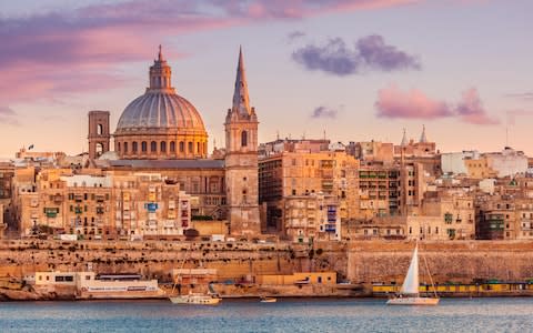 Valletta is Europe's smallest capital - Credit: This content is subject to copyright./Neale Clark / robertharding