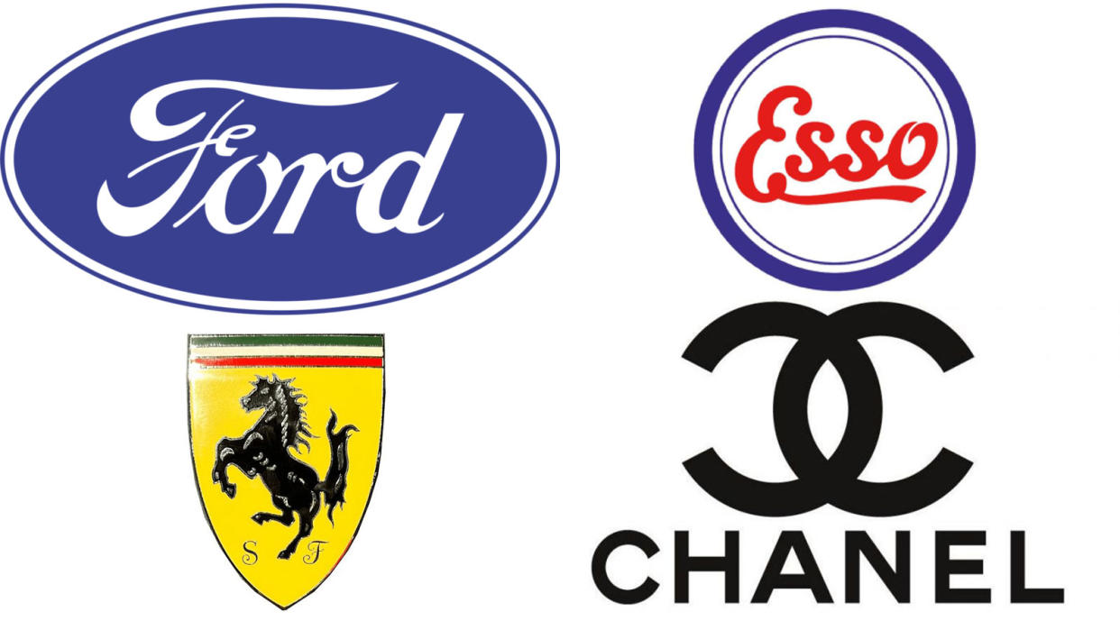  Iconic 1910s logos . 