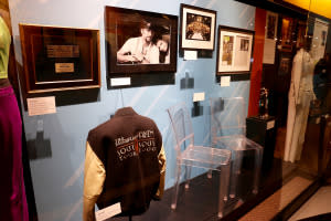 Memorabilia from the exhibit