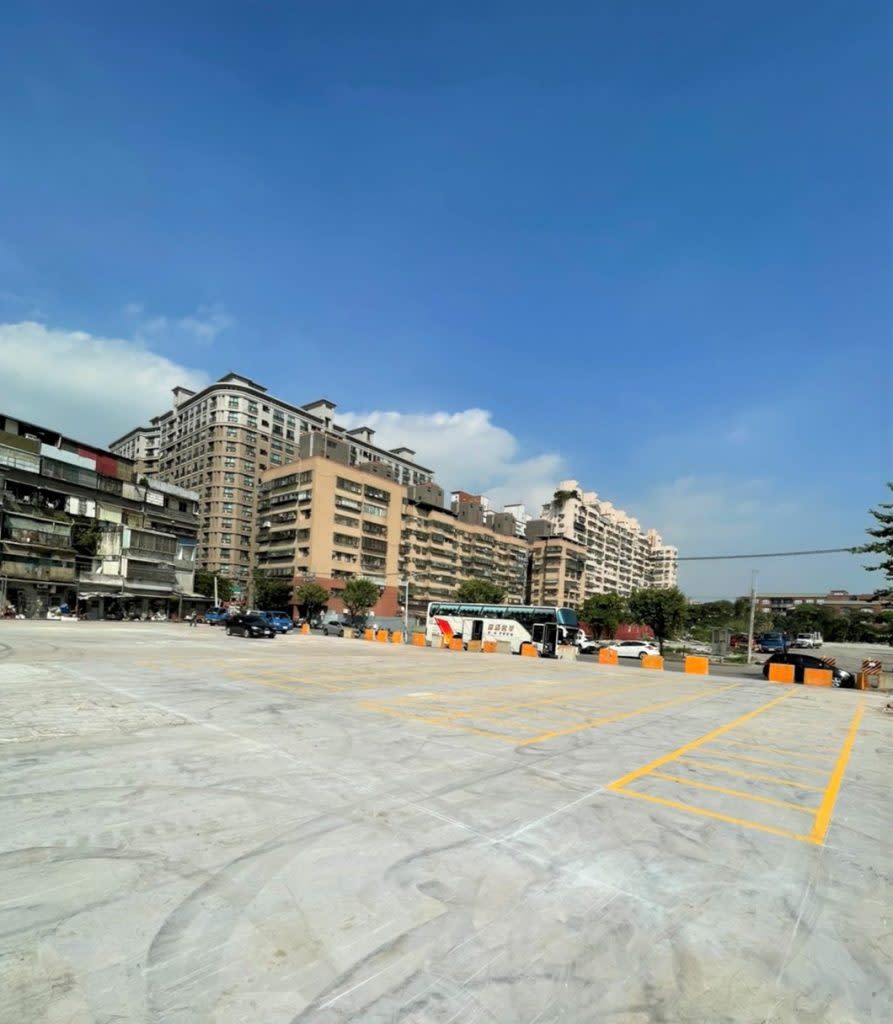 綠三停車場將於十一月十二日啟用。（新北市交通局提供）