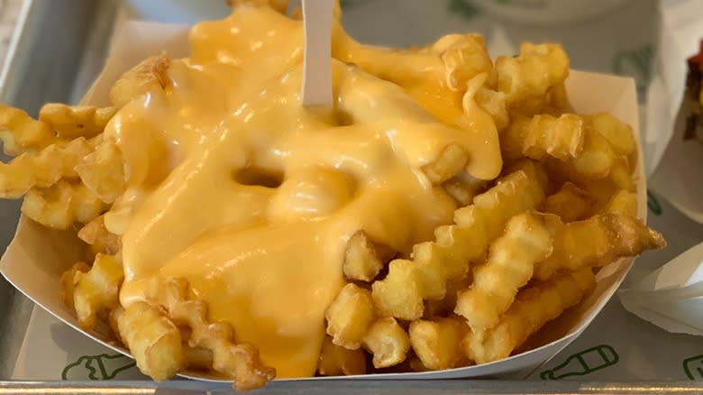 Shake Shack cheese fries 