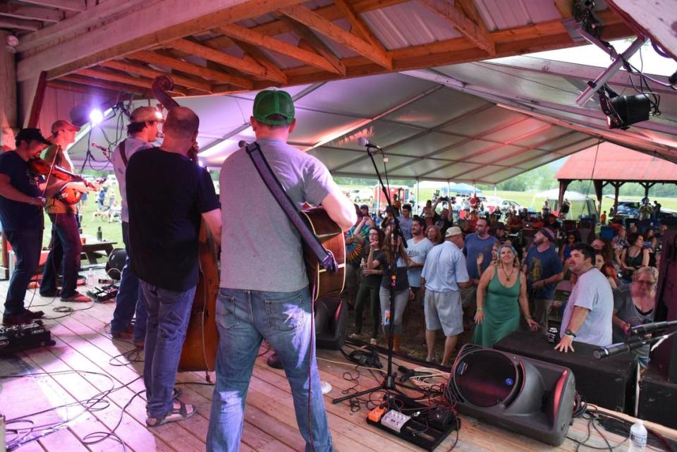 The Wooks’ performed during the 2017 Moonshiner’s Ball.