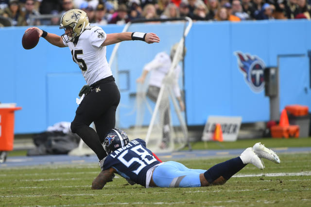 Saints' mistakes cost chance to make up room in NFC South - The San Diego  Union-Tribune