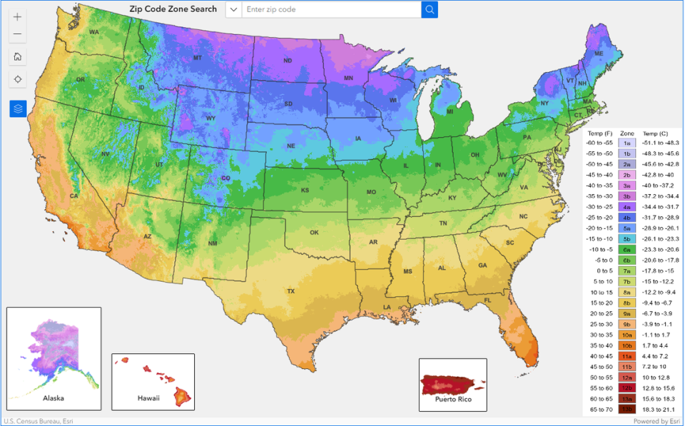 2023 USDA Plant Hardiness Zone Map, all 50 states and territories was updated in November 2023. The entire country experienced zone shifts.