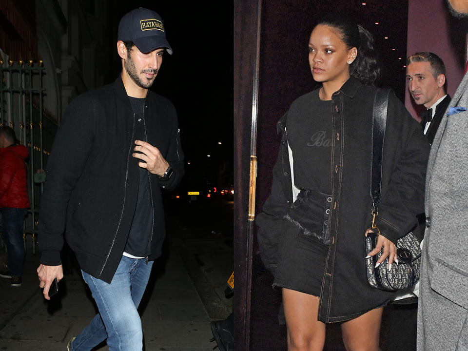 <p>The singer seems to have found love in a hopeless place. Rihanna was spotted kissing the Saudi billionaire in June and the two are still going strong, with the “Umbrella” singer even wearing some <a rel="nofollow" href="https://www.yahoo.com/entertainment/rihanna-billionaire-boyfriend-hassan-jameel-200608098.html" data-ylk="slk:mysterious bling;elm:context_link;itc:0;sec:content-canvas;outcm:mb_qualified_link;_E:mb_qualified_link;ct:story;" class="link  yahoo-link">mysterious bling</a> on her ring finger. (Photo: The Image Direct) </p>