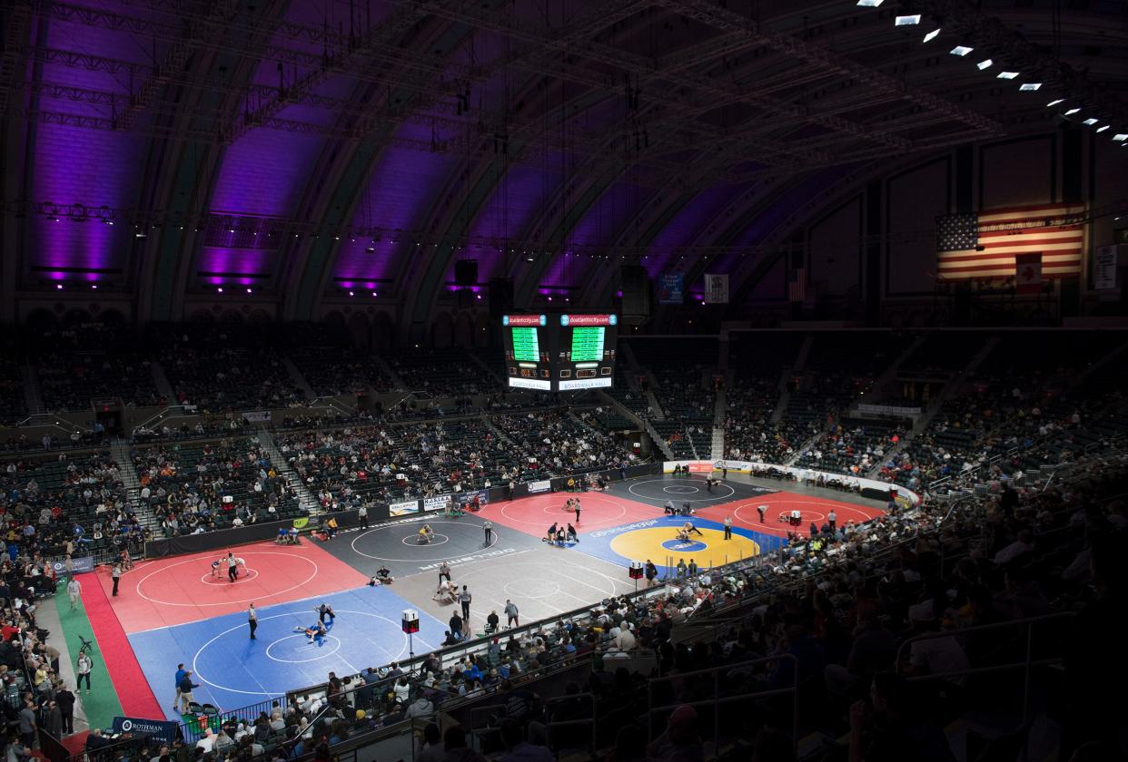 The 2022 NJSIAA Wrestling Championships kicked off on Thursday, March 3, 2022 at Boardwalk Hall in Atlantic City.  