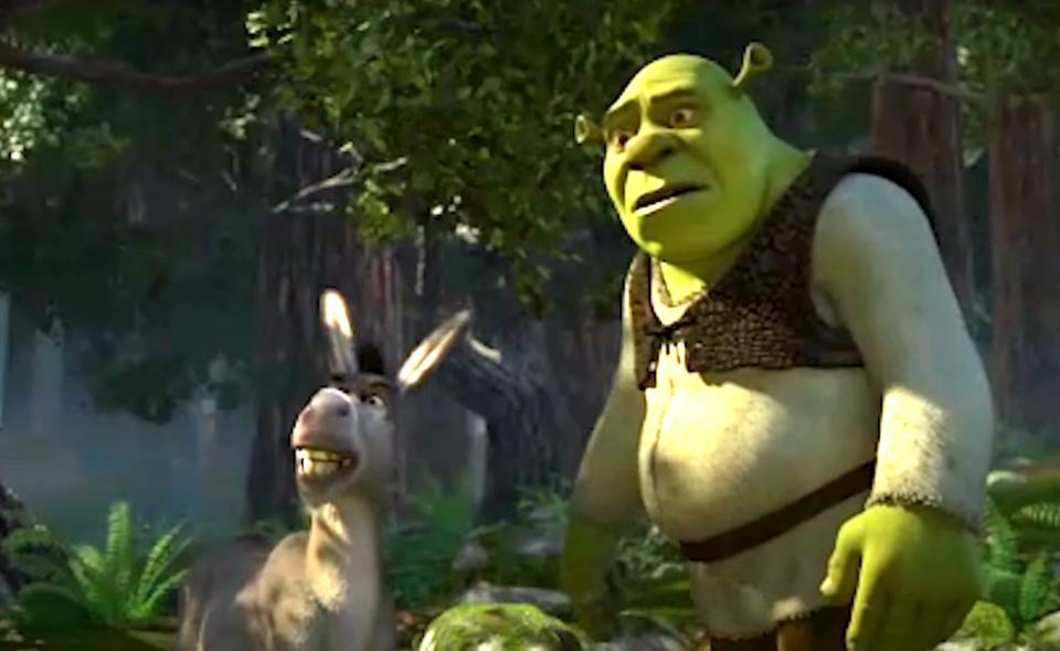 Screenshot from "Shrek 2"