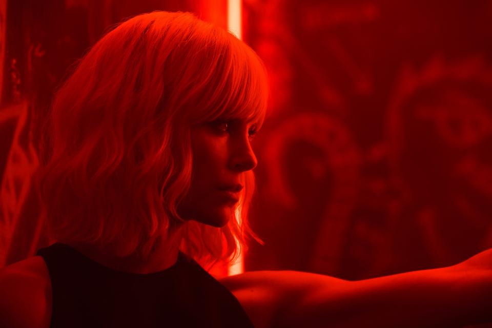 Charlize Theron in 'Atomic Blonde' (credit: Universal)