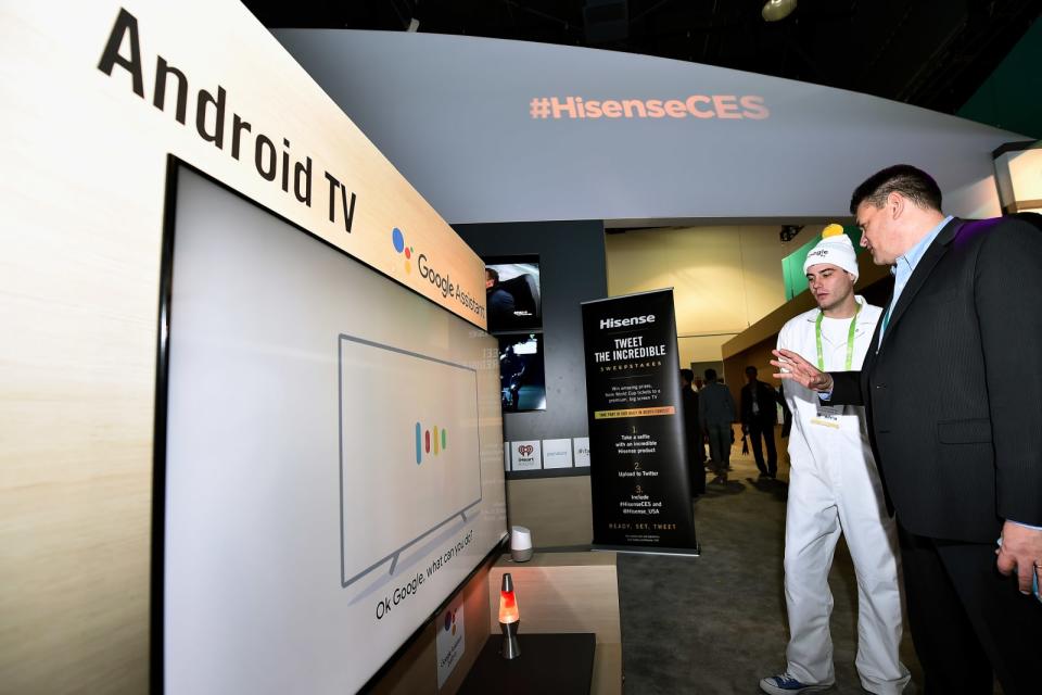 Hisense CES Booth