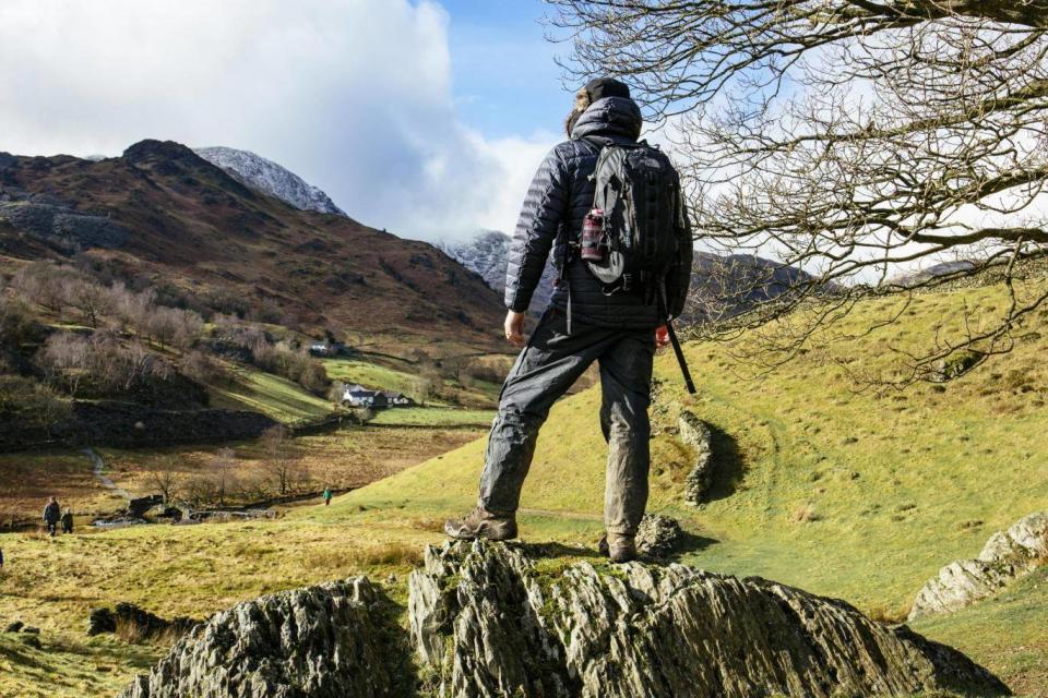 The walking route takes in beautiful scenery (Joe Minihane)