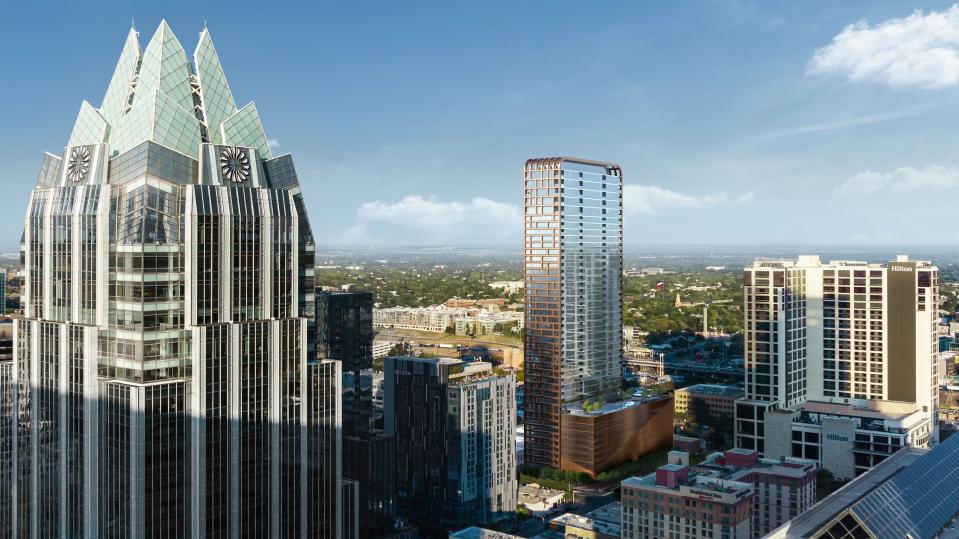 As market conditions have changed, Wilson Capital has revised plans for its proposed Wilson Tower slated for East Fifth Street in downtown Austin. Instead of the original plans calling for it to become the tallest building in Texas, rising 80 stories, a 45-story tower is now envisioned.