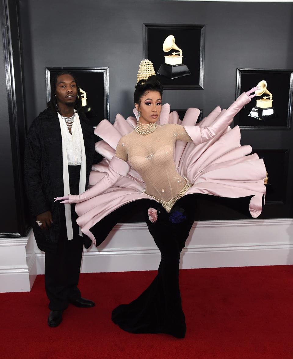 Cardi B Offset Grammys