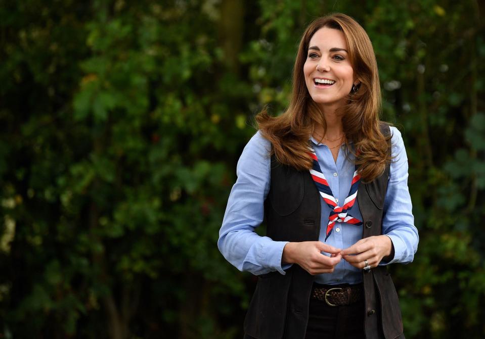 Kate Middleton, tenue décontractée et foulard : scout toujours !