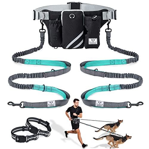 4) Retractable Hands Free Dog Leash