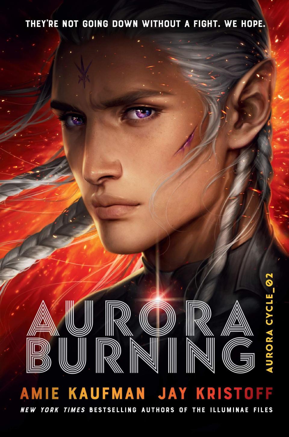 4) "Aurora Burning" by Amie Kaufman and Jay Kristoff