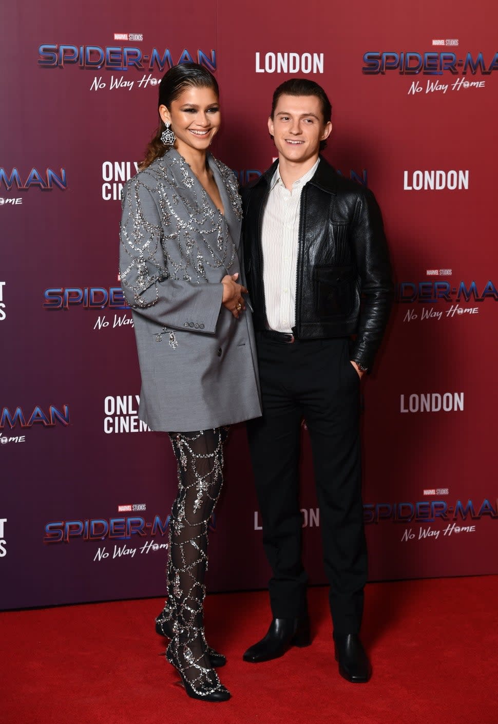 Zendaya and Tom Holland