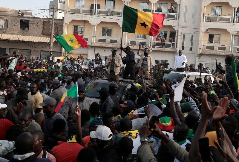 Thousands of Senegal opposition supporters gather for three-day protest