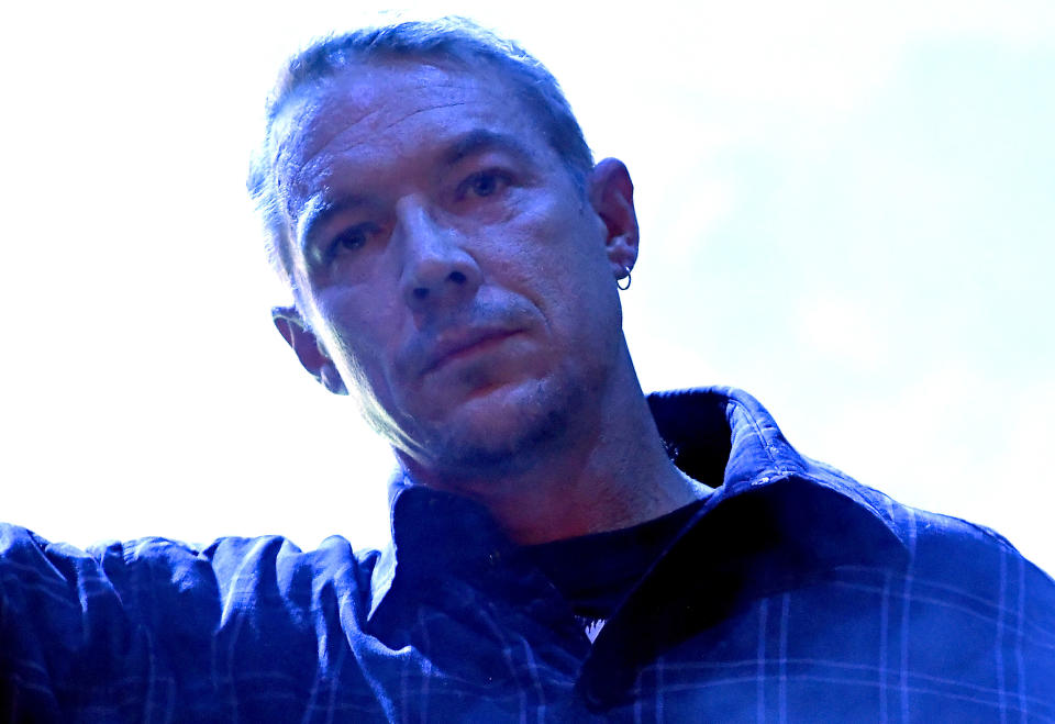 Close-up of Diplo