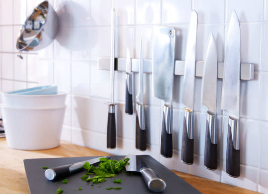 9 Home Organization Secret Weapons: Magnetic Knife Holders