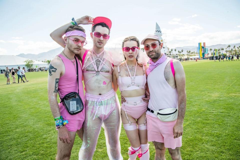 <div class="inline-image__caption"><p>At Coachella we wear pink. </p></div> <div class="inline-image__credit">Amy Harris/Invision/AP</div>