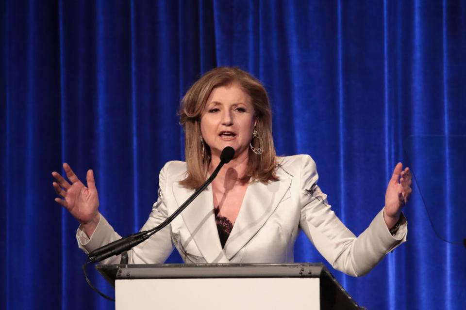 <p>No. 18: University of Cambridge<br>Known UHNW alumni: 271<br>Combined wealth: $69 billion<br>Former grad and co-founder of the Huffington Post Arianna Huffington is seen here.<br>(Photo by Drew Angerer/Getty Images) </p>