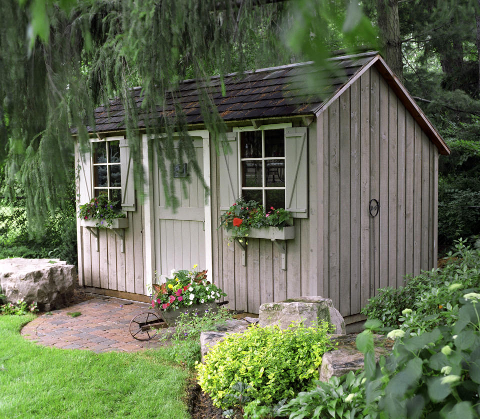 12. ADD WINDOW BOXES FOR FAIRYTALE CHARM