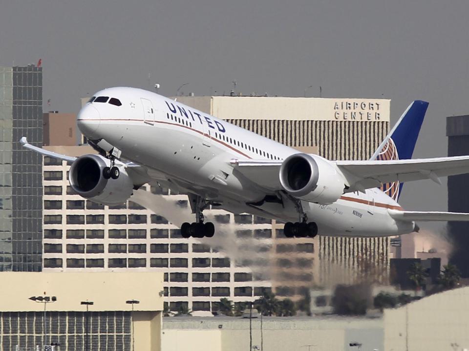 On Monday a Boeing 757-200 aircraft, departing from Los Angeles International Airport, lost a wheel during take-off (David McNew/Getty Images)