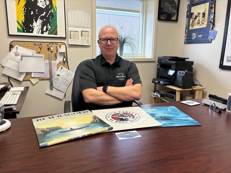 Robert Buck, president of Atlantic Music and Merchandise, has helped prepare vinyl releases for acts like Rum Ragged, Nick Earle and Valmy.