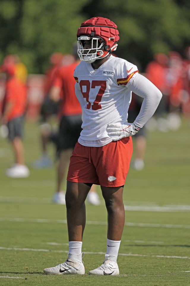 Chiefs open camp without star defensive lineman Chris Jones