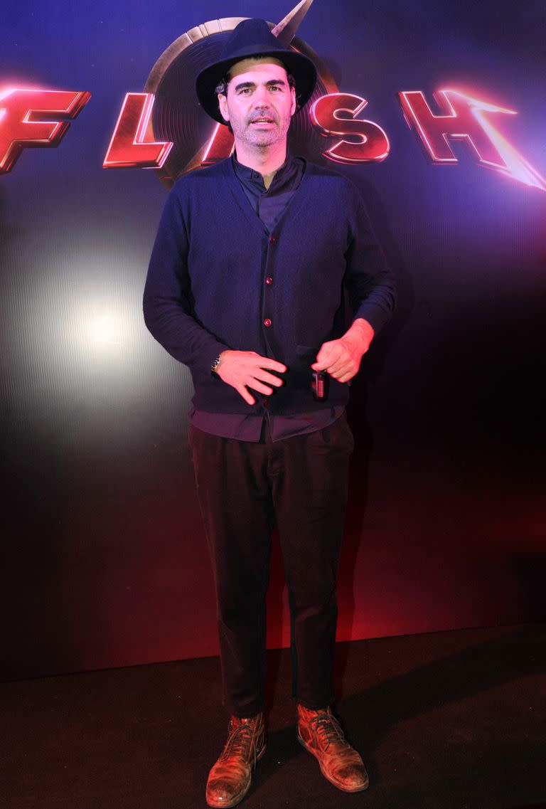 El director Armando Bo, presente en la avant premiere de The Flash