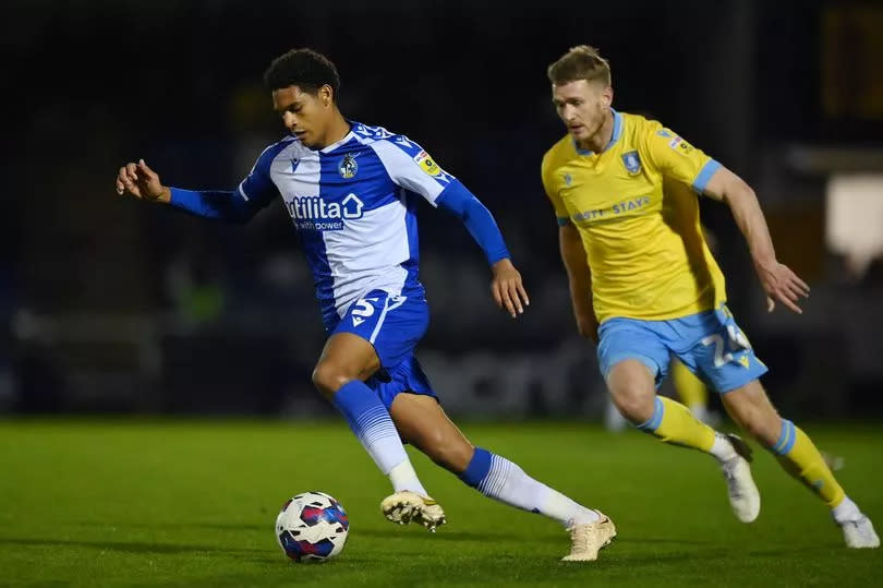 Jarell Quansah made 16 appearances on loan at Bristol Rovers in the 2022/23 season -Credit:Dan Mullan/Getty Images