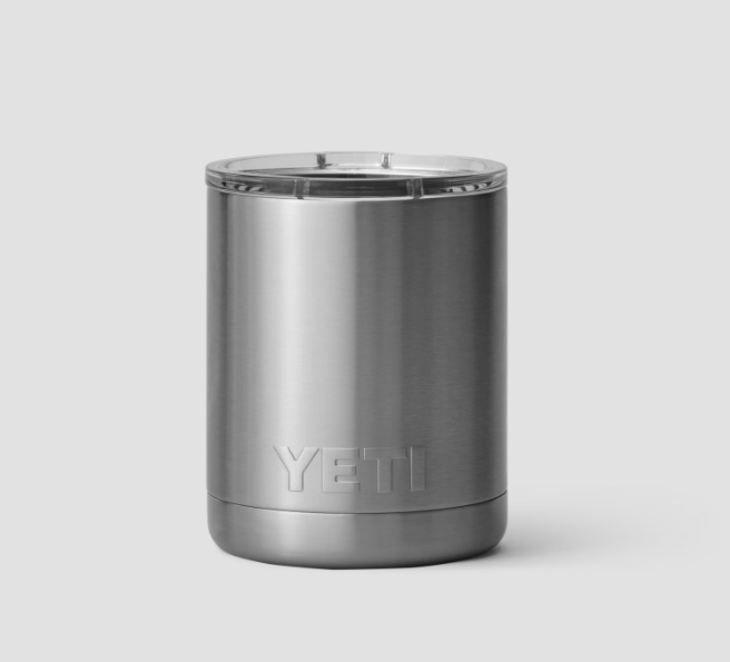 Rambler 295 mL Lowball in Stainless. Image via Yeti.