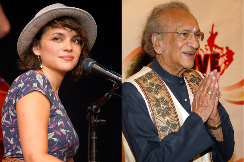 Norah Jones and Ravi Shankar