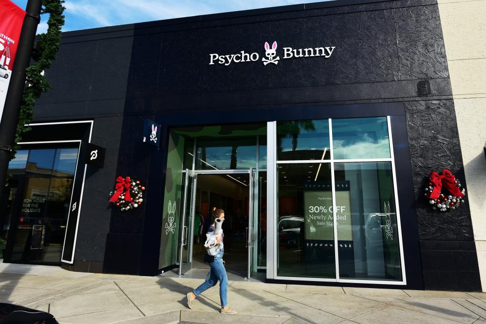Psycho Bunny at 4813 River City Drive in the St. Johns Town Center on Nov. 15.