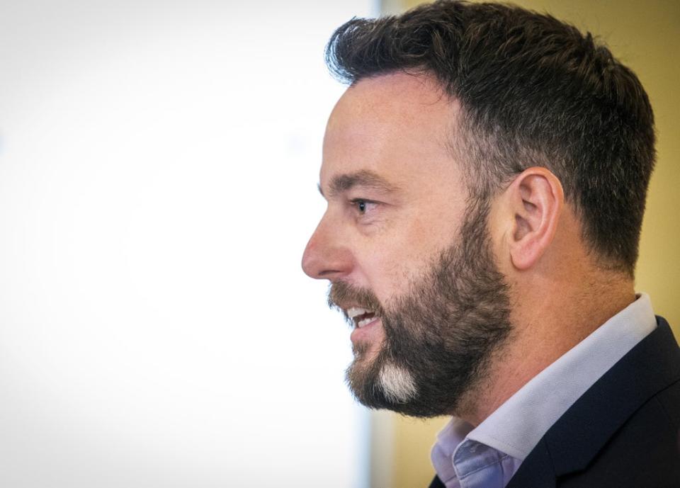 SDLP leader Colum Eastwood MP (Liam McBurney/PA) (PA Wire)