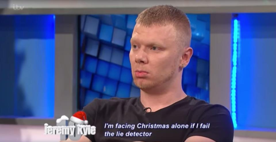 Dwayne Davison was dubbed 'The Jeremy Kyle Show's 'most hated guest ever' (Credit: Youtube)
