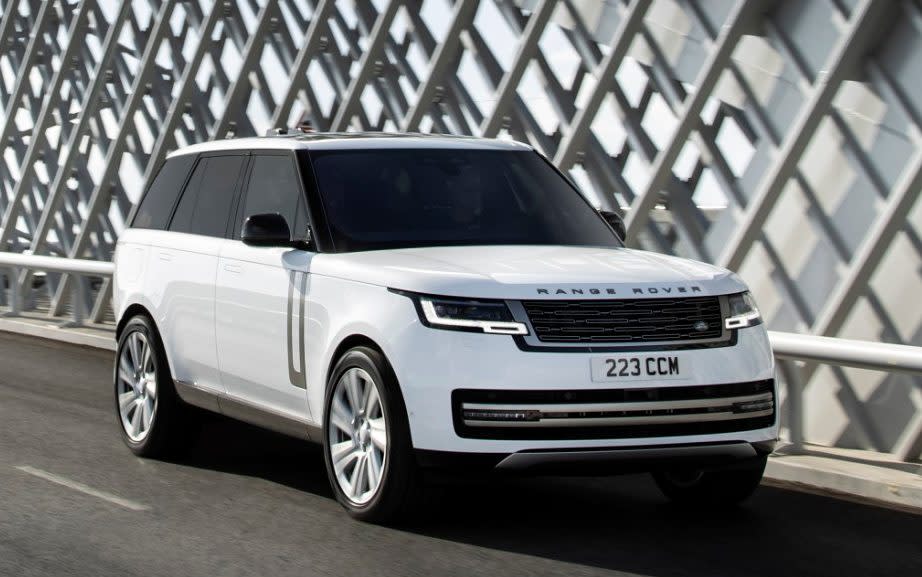 This is as environmental as Land Rover's top model gets