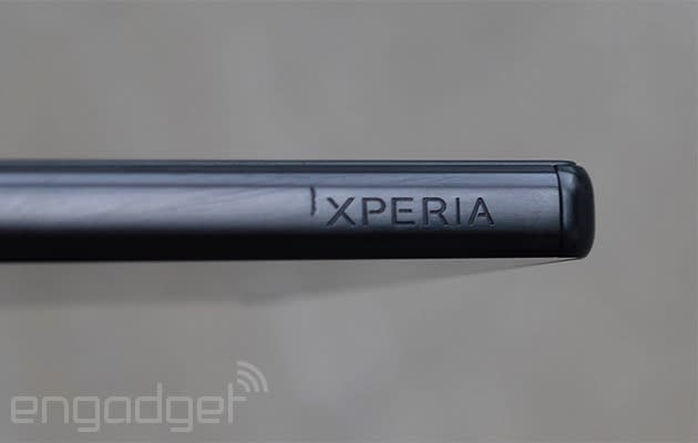 Xperia Z5 etching