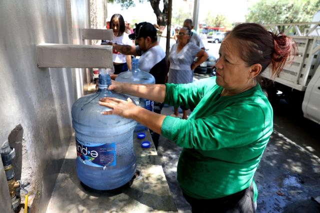 Taps have run dry in Monterrey, Mexico, where there is water for ...