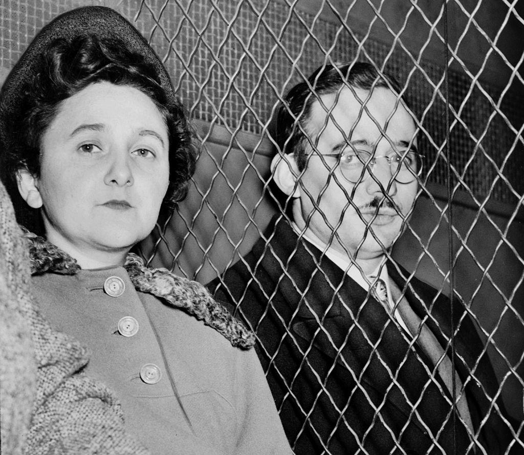 Julius Rosenberg (May 12, 1918 - June 19, 1953) and Ethel Rosenberg (September 28, 1915 - June 19, 1953) American communists, executed after having been found guilty of conspiracy to commit espionage. The charges were in relation to the passing of informa